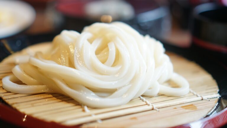 Sanuki udon bowl chopsticks