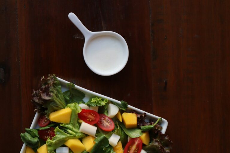 Summer salad yogurt dressing