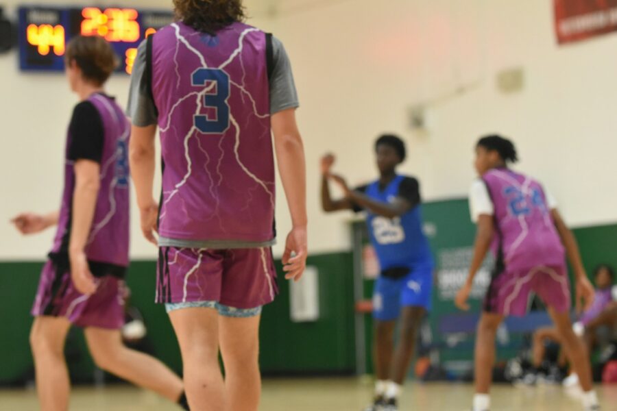 Basketball player gps tracking vest
