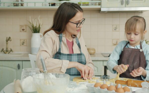 Playful learning in the kitchen with kids