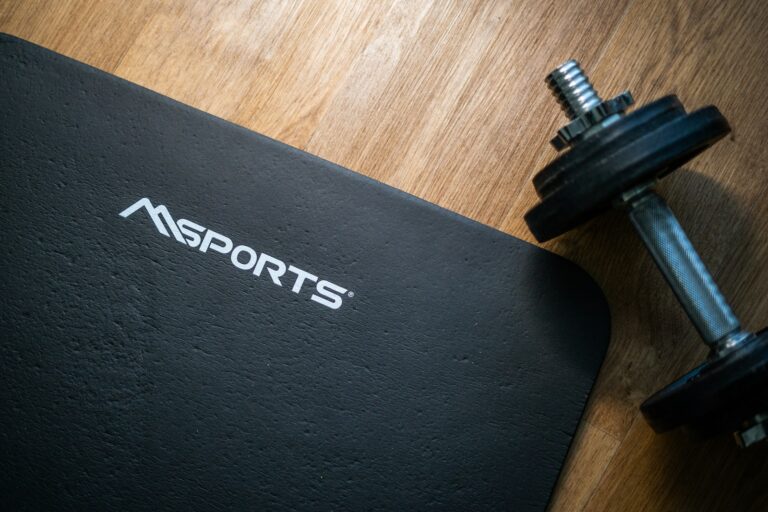 Short home workout timer mat