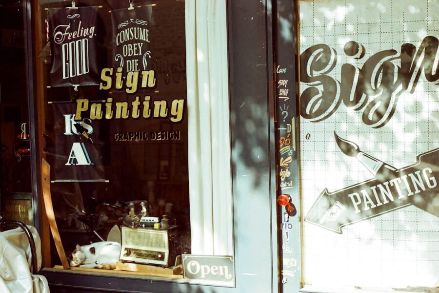 Sign Painting sticker