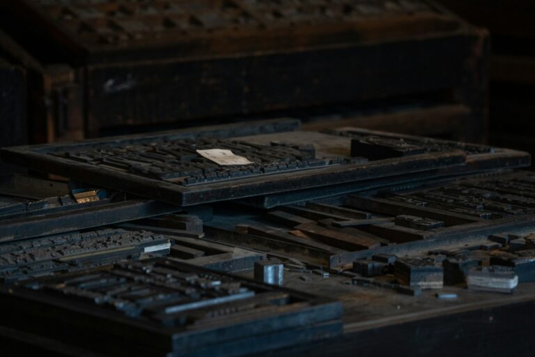 letterpress type drawer metal sorts