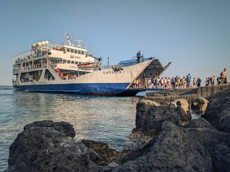 Practical island-hopping ferry