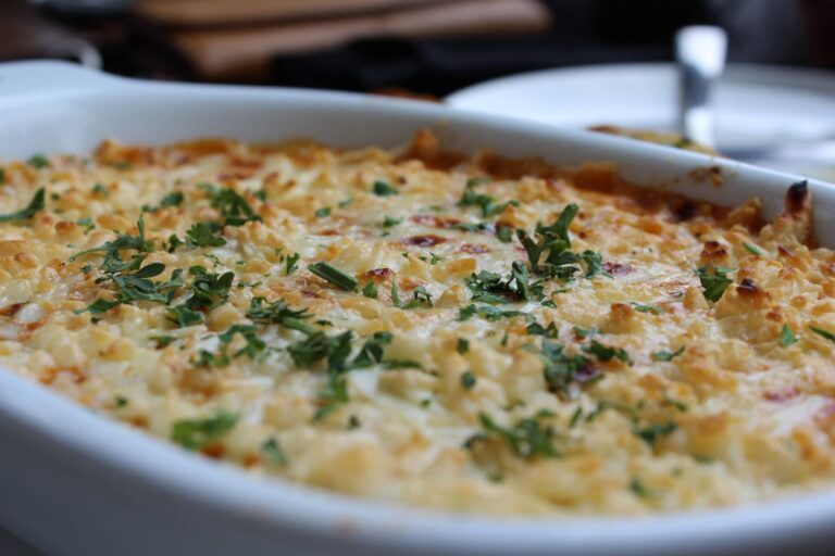 Vegetarian casserole baked