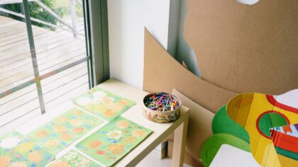 Creating a simple craft corner at home that sparks real imagination