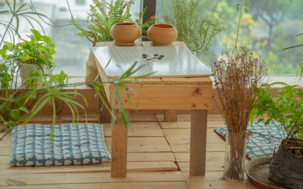 Creating a simple nature corner at home that invites children to slow down