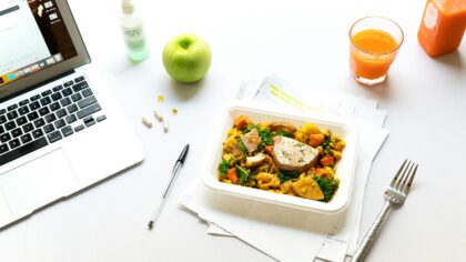 Easy vegetarian lunches for work that travel well and taste good