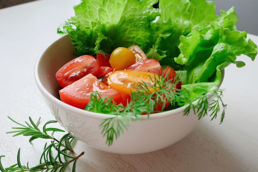 Summer salad bowl