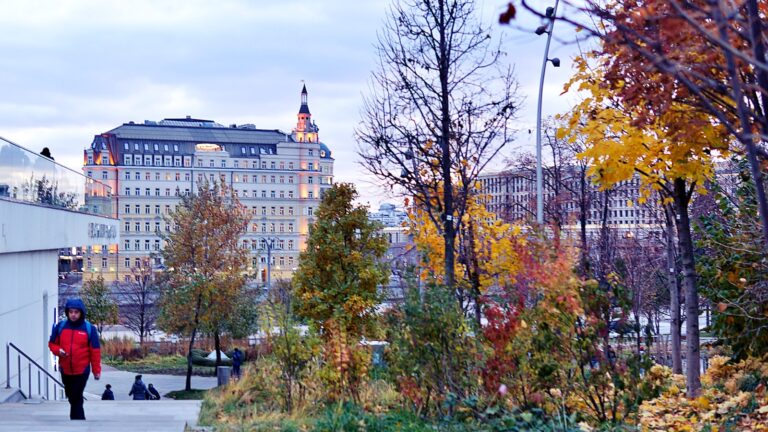 City park path