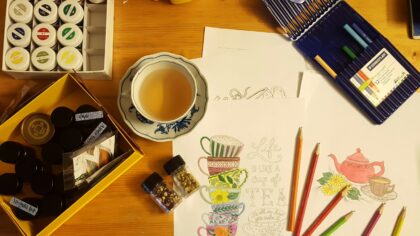 How café sketchbooks turned coffee breaks into everyday creative rituals
