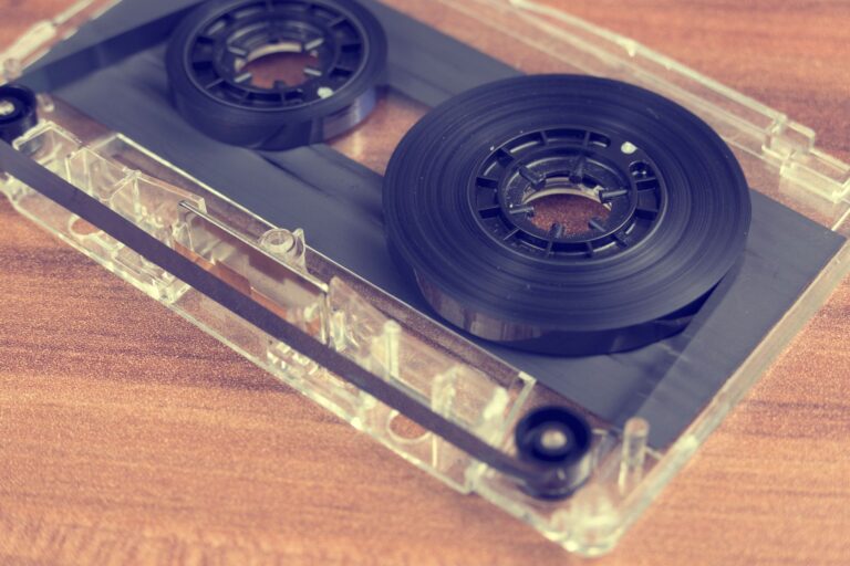 Cassette tapes retro