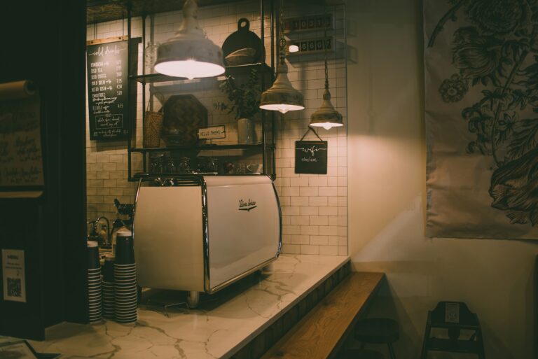 Coffee shop interior