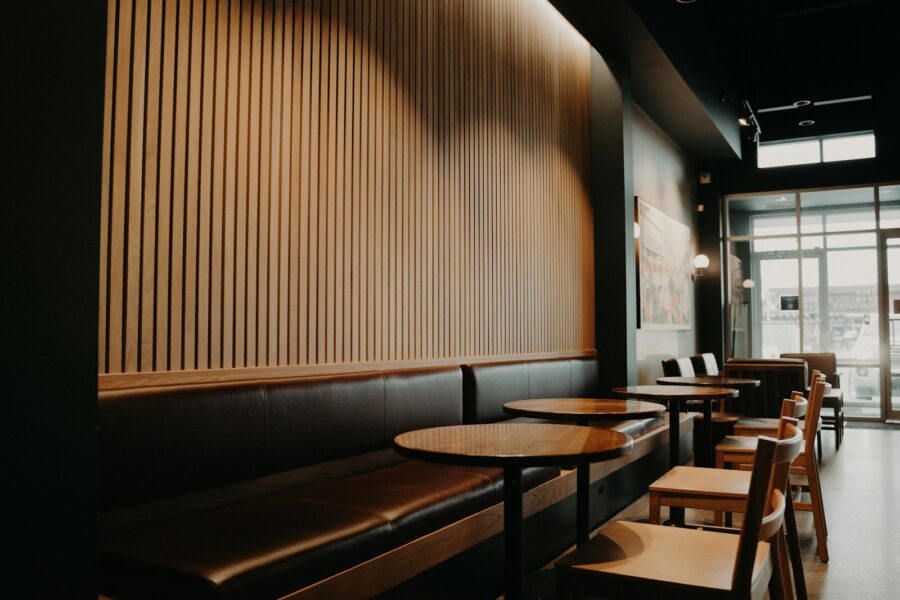 Coffee shop interior