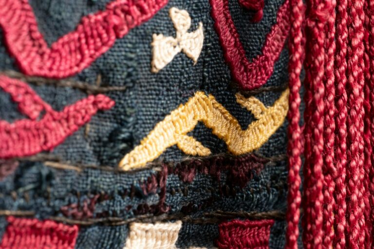 Traditional embroidered fabric