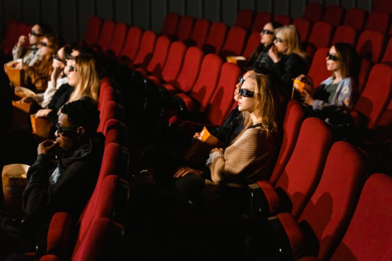 People cinema foyer