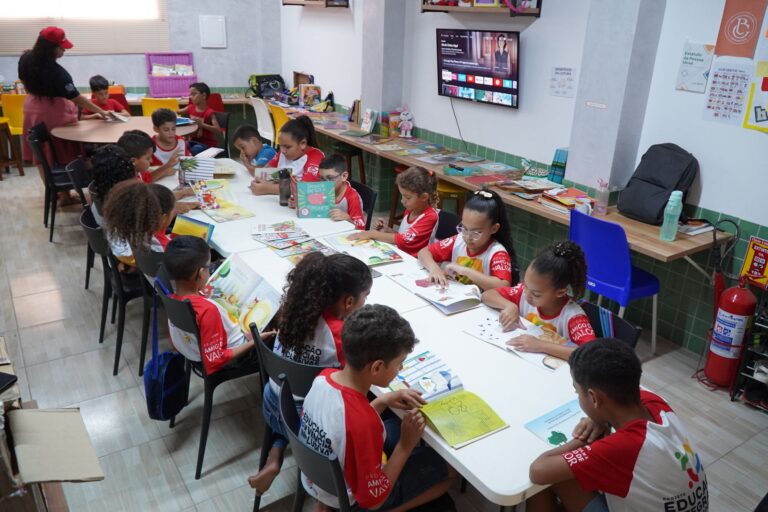 Children reading corner