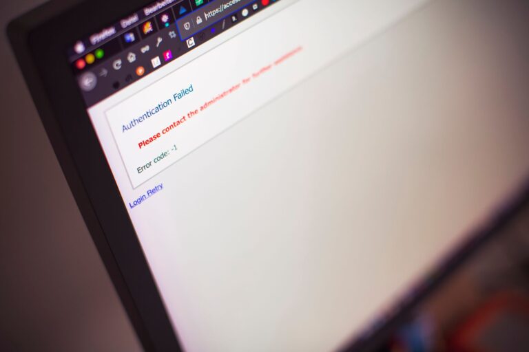 Laptop browser login