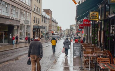 How rainy days are inspiring a new kind of city culture