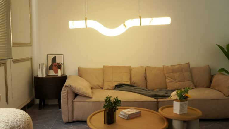 Warm living room