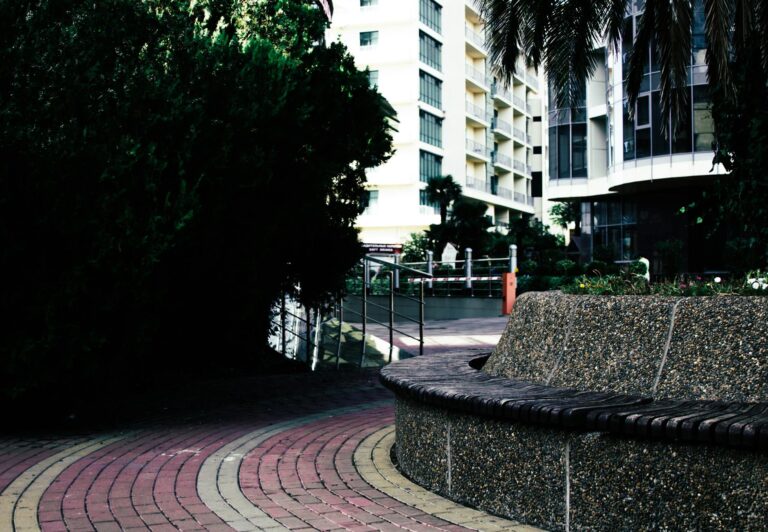 City park bench