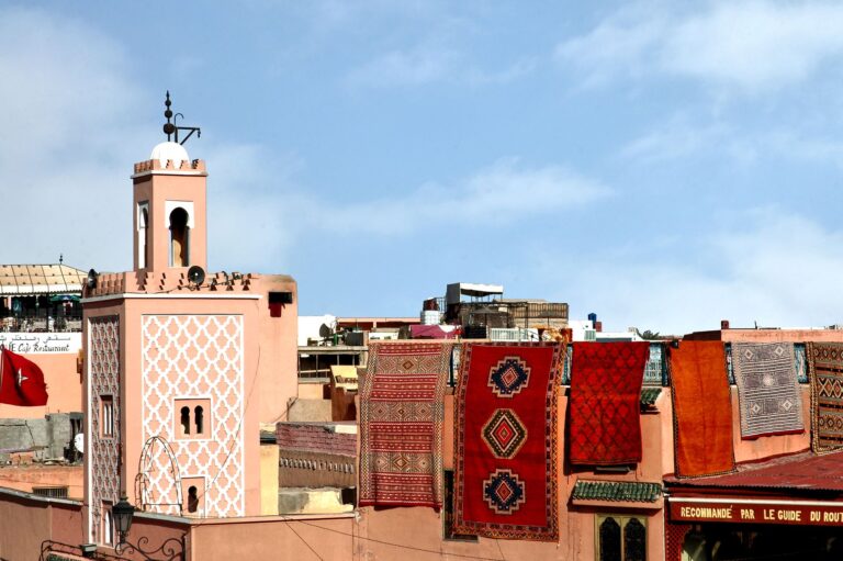Marrakech rooftop terrace