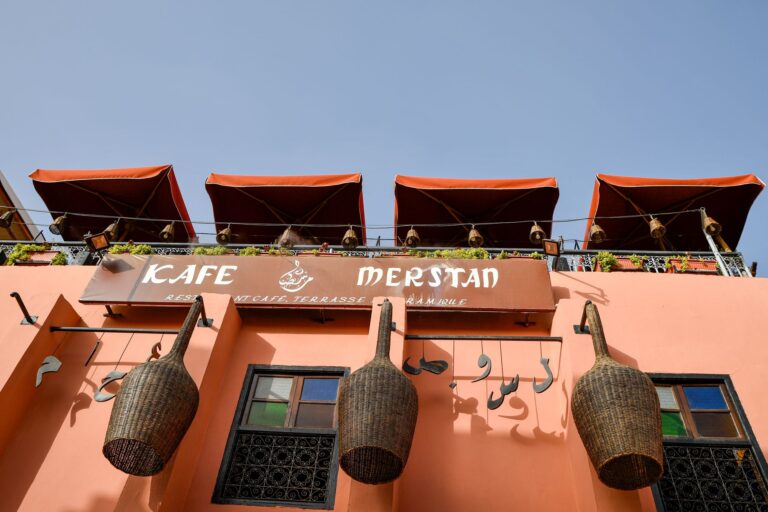 Marrakech rooftop terrace