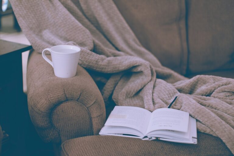 Person relaxing home