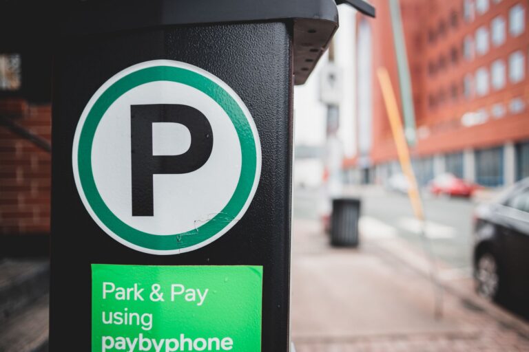 Code sticker parking