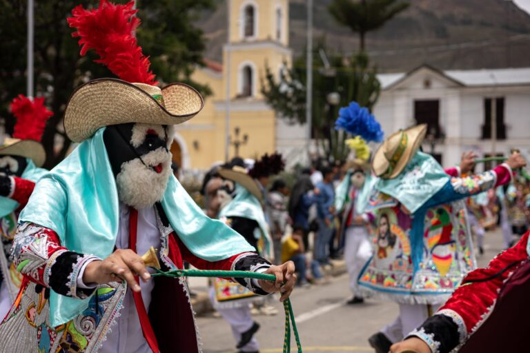 Traditional mask festival