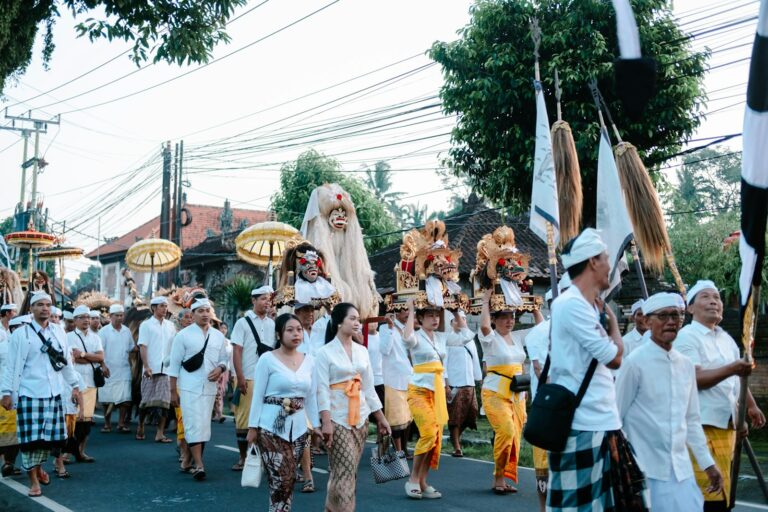 Traditional mask festival