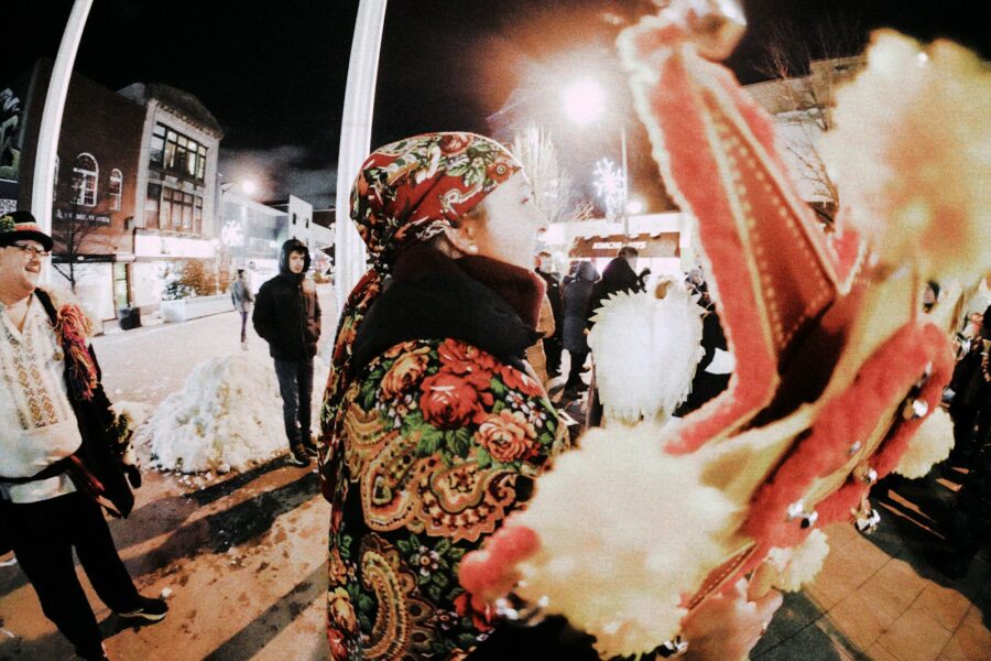Traditional mask festival