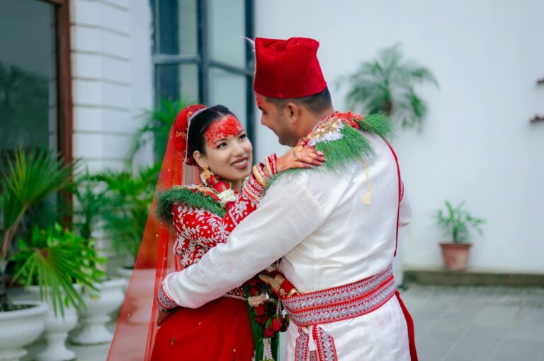 Traditional wedding clothing