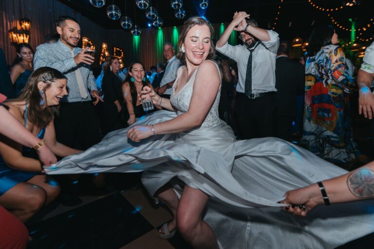 Wedding reception dance