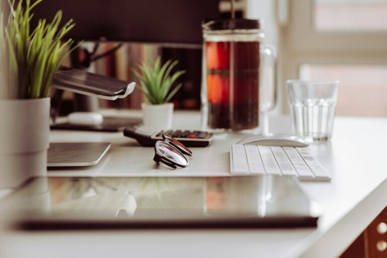Organized home office