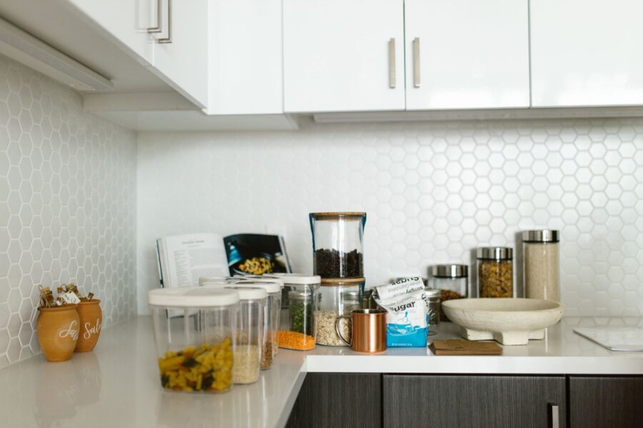 Open home freezer