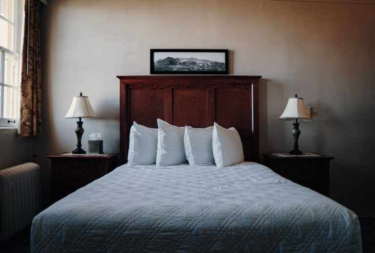 Guest bedroom bed