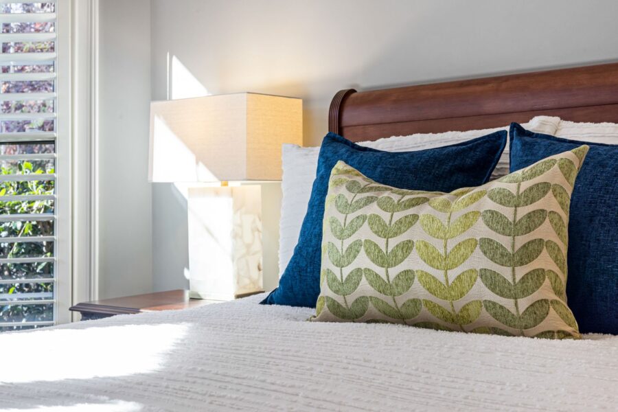 Guest bedroom bed