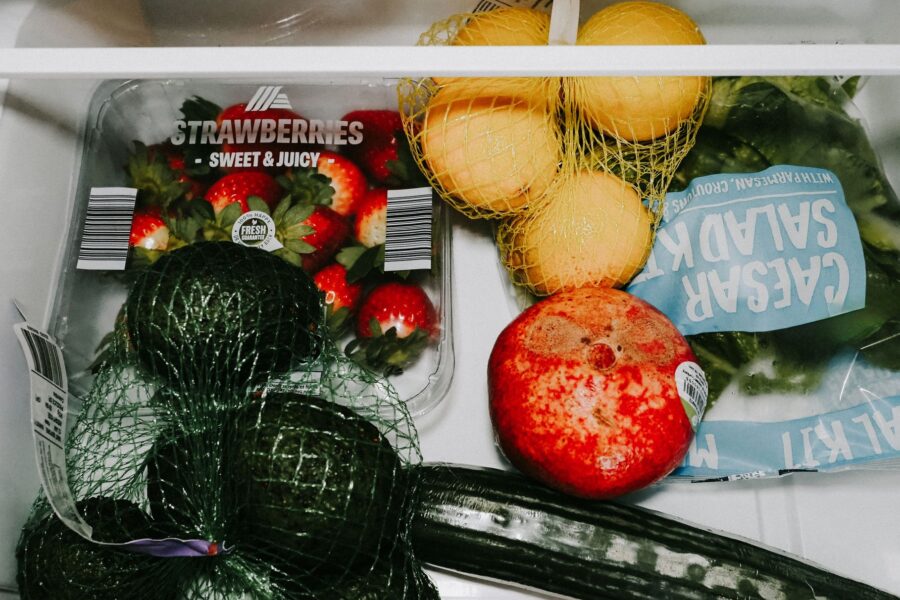 Fridge shelves fresh