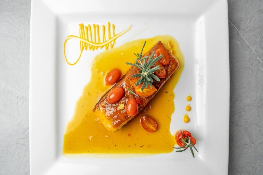 Sheet pan salmon