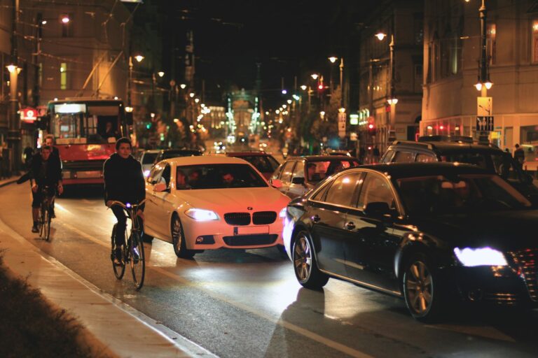 City cyclist helmet
