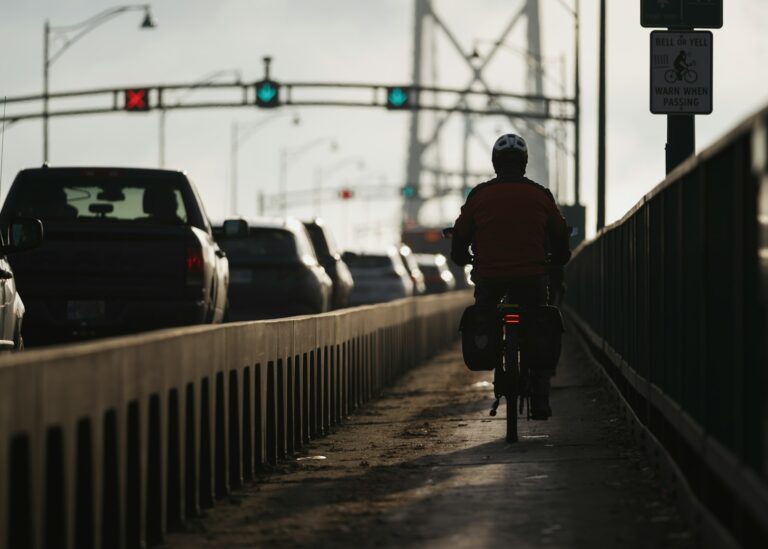 City cyclist helmet