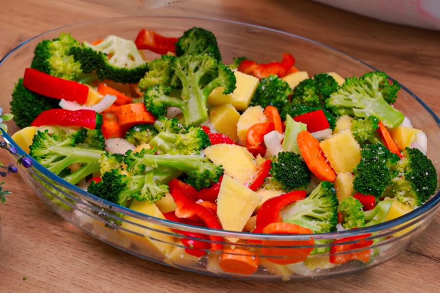 Frozen mixed vegetables