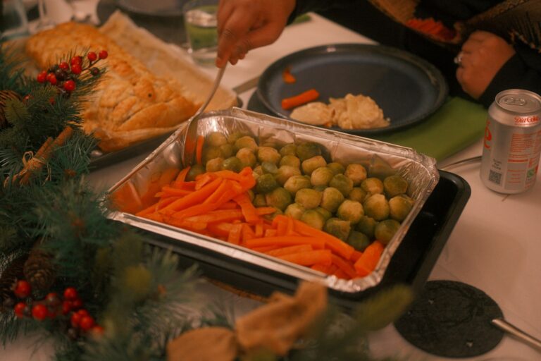 Frozen peas carrots