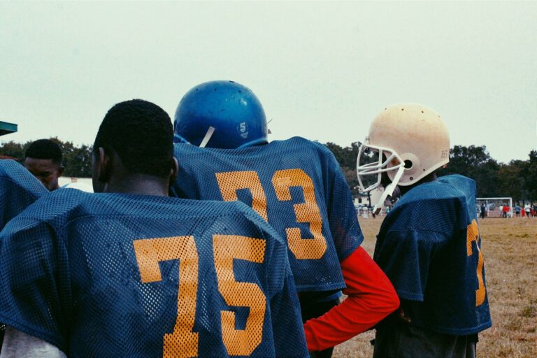 Amateur football players
