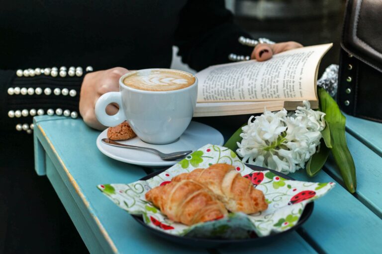 Weekend breakfast table