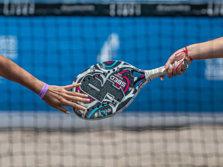Padel racket close