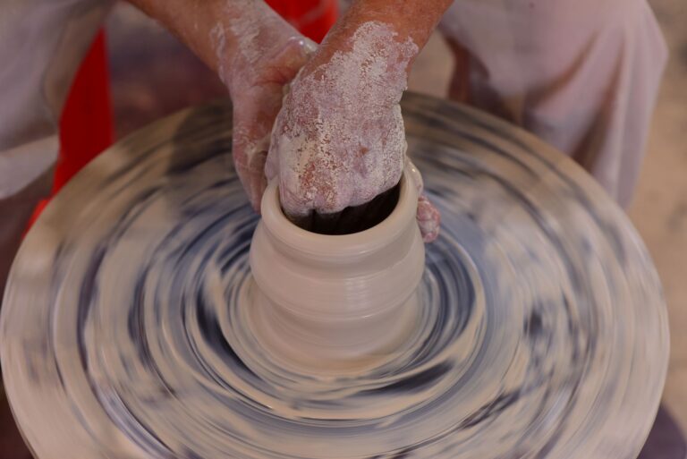 Ceramic workshop potter