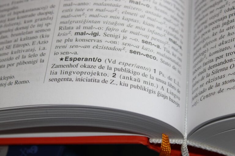 Open dictionary foreign