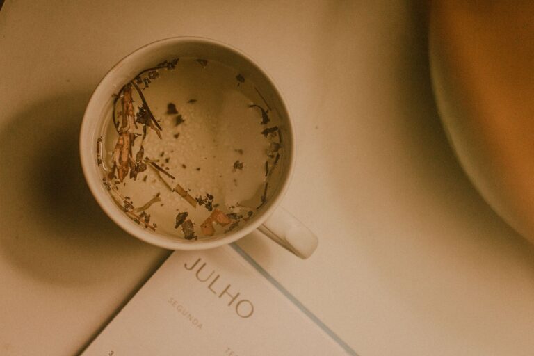 Cup herbal tea